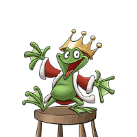 Żaba z pretensjami do tronu