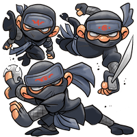 Wojownicze gnomy ninja